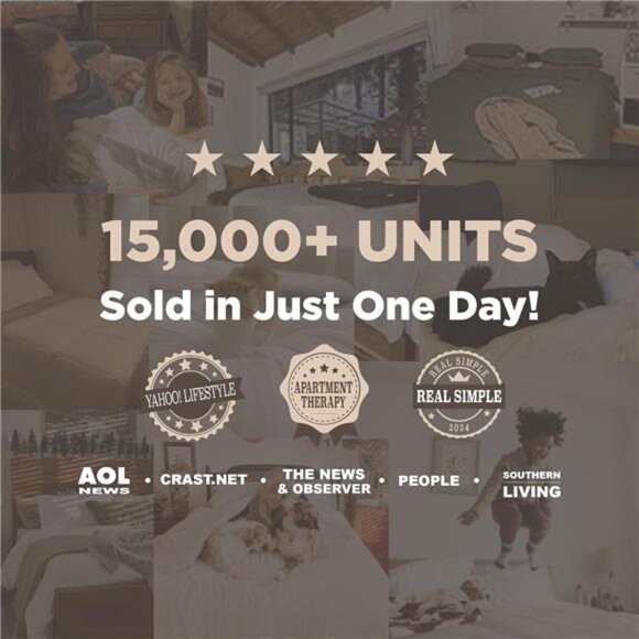 Bedsure Comforter Duvet Insert - Quilted Comforters Queen Size, All Season - Picture 2 of 7